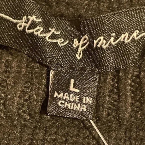 State of Mine Halloween Soft Sweater Size L NWT Black - Picture 2 of 6